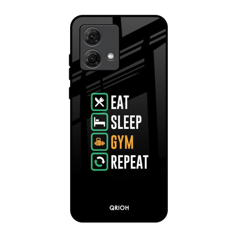 Daily Routine Motorola G84 5G Glass Back Cover Online