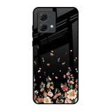 Floating Floral Print Motorola G84 5G Glass Back Cover Online
