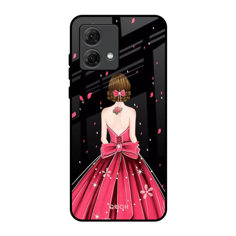 Fashion Princess Motorola G84 5G Glass Back Cover Online