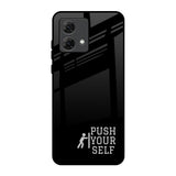 Push Your Self Motorola G84 5G Glass Back Cover Online
