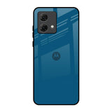 Cobalt Blue Motorola G84 5G Glass Back Cover Online