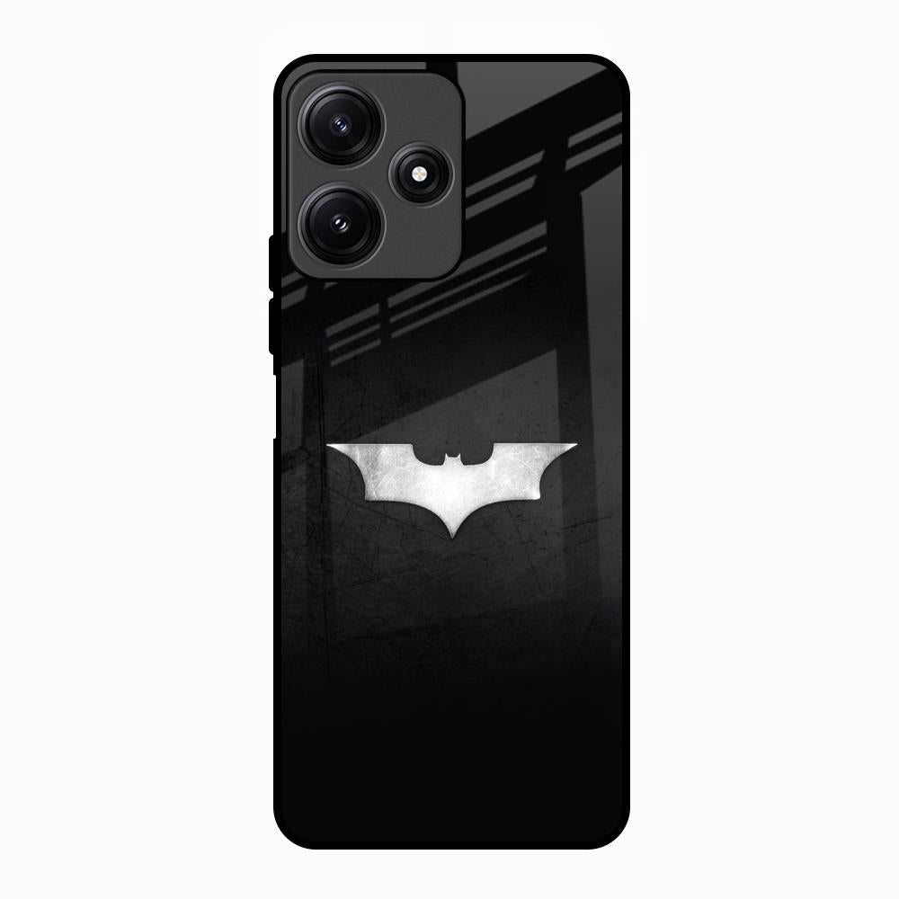 Super Hero Logo Poco M6 Pro 5G Glass Back Cover Online