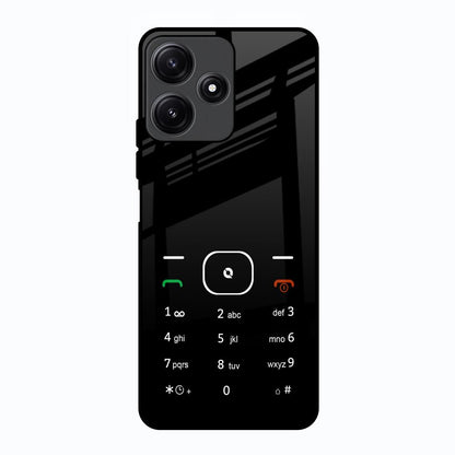 Classic Keypad Pattern Poco M6 Pro 5G Glass Back Cover Online