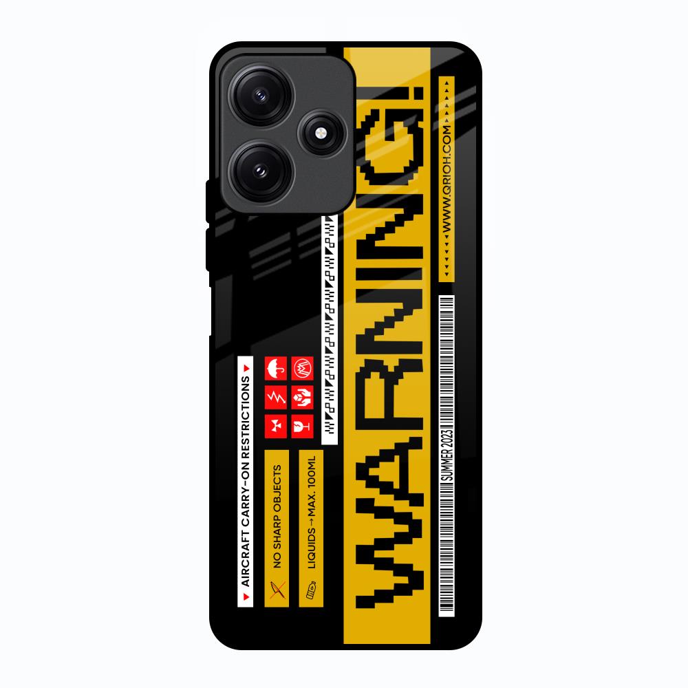 Aircraft Warning Poco M6 Pro 5G Glass Back Cover Online