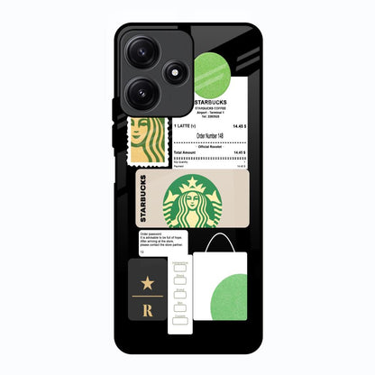 Coffee Latte Poco M6 Pro 5G Glass Back Cover Online