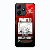 Luffy Wanted Poco M6 Pro 5G Glass Back Cover Online