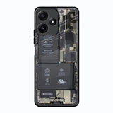 Skeleton Inside Poco M6 Pro 5G Glass Back Cover Online