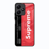 Supreme Ticket Poco M6 Pro 5G Glass Back Cover Online