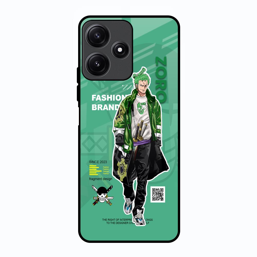 Zoro Bape Poco M6 Pro 5G Glass Back Cover Online