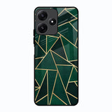Abstract Green Poco M6 Pro 5G Glass Back Cover Online