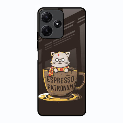 Tea With Kitty Poco M6 Pro 5G Glass Back Cover Online