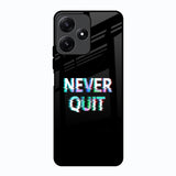 Never Quit Poco M6 Pro 5G Glass Back Cover Online