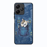 Kitty In Pocket Poco M6 Pro 5G Glass Back Cover Online