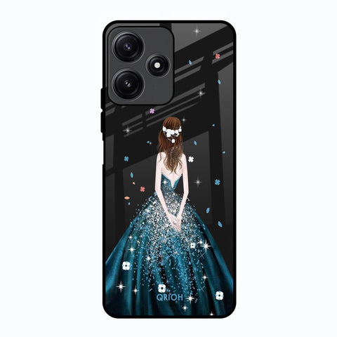 Queen Of Fashion Poco M6 Pro 5G Glass Back Cover Online
