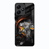 Aggressive Lion Poco M6 Pro 5G Glass Back Cover Online