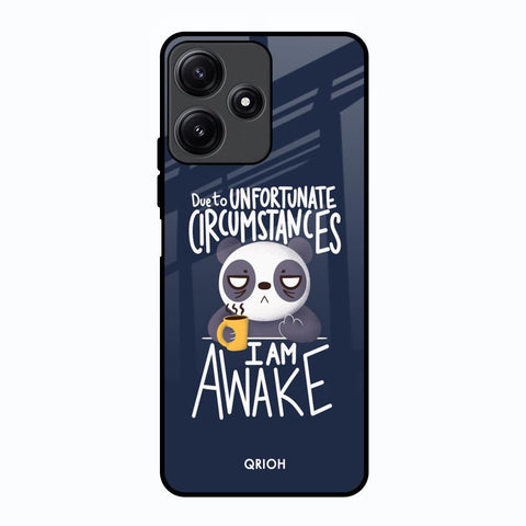Struggling Panda Poco M6 Pro 5G Glass Back Cover Online