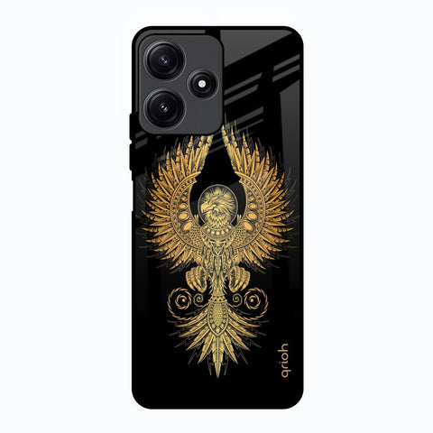 Mythical Phoenix Art Poco M6 Pro 5G Glass Back Cover Online