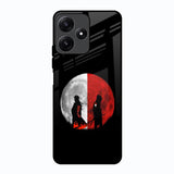 Anime Red Moon Poco M6 Pro 5G Glass Back Cover Online