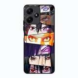 Anime Eyes Poco M6 Pro 5G Glass Back Cover Online