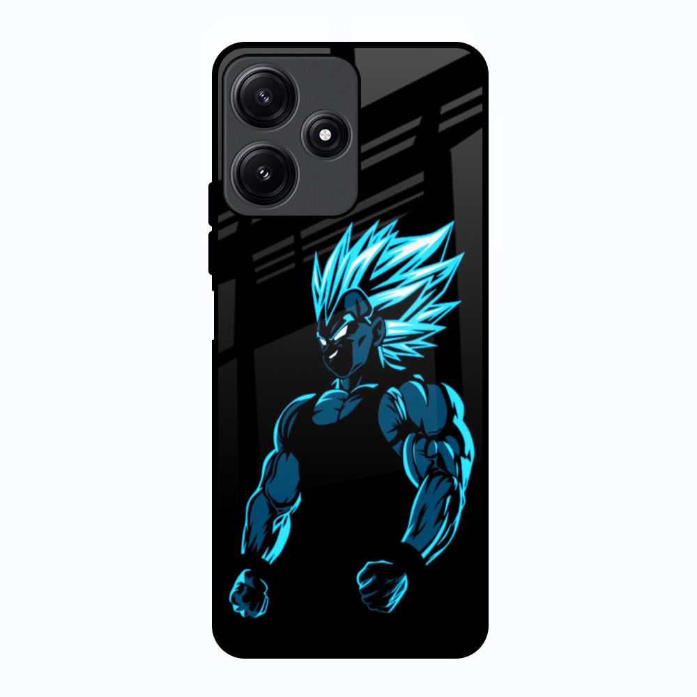 Pumped Up Anime Poco M6 Pro 5G Glass Back Cover Online