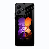 Minimalist Anime Poco M6 Pro 5G Glass Back Cover Online