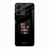 Go Your Own Way Poco M6 Pro 5G Glass Back Cover Online