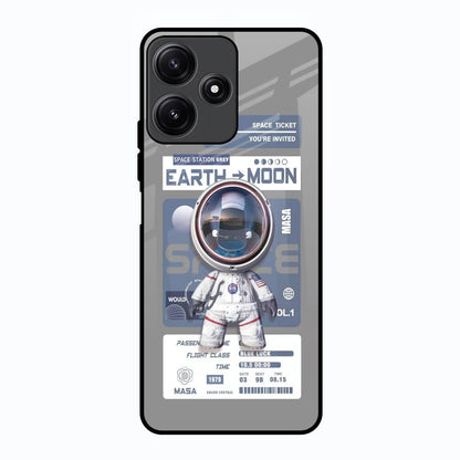 Space Flight Pass Poco M6 Pro 5G Glass Back Cover Online