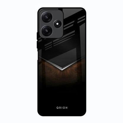 Dark Walnut Poco M6 Pro 5G Glass Back Cover Online