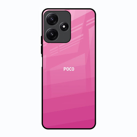 Pink Ribbon Caddy Poco M6 Pro 5G Glass Back Cover Online