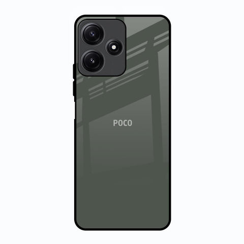 Charcoal Poco M6 Pro 5G Glass Back Cover Online