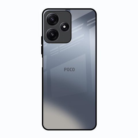 Space Grey Gradient Poco M6 Pro 5G Glass Back Cover Online