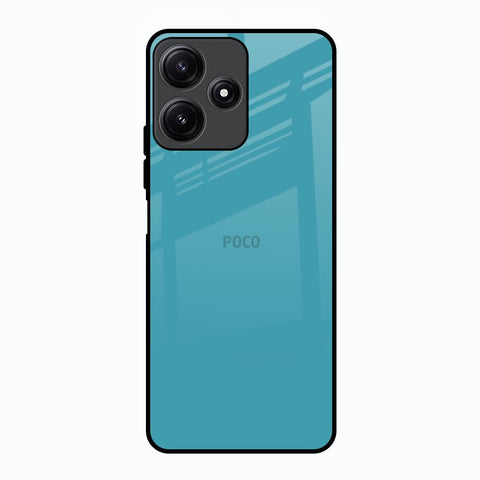 Oceanic Turquiose Poco M6 Pro 5G Glass Back Cover Online