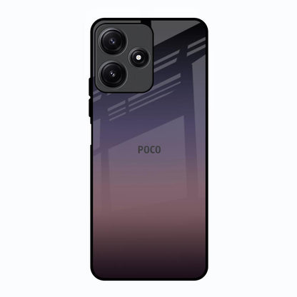 Grey Ombre Poco M6 Pro 5G Glass Back Cover Online