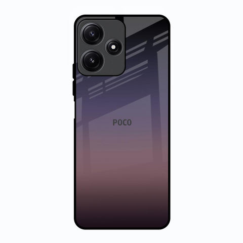 Grey Ombre Poco M6 Pro 5G Glass Back Cover Online