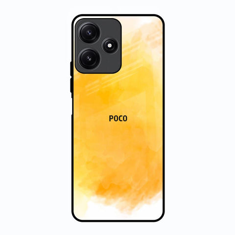 Rustic Orange Poco M6 Pro 5G Glass Back Cover Online