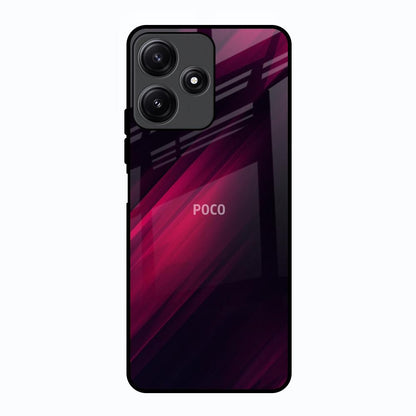 Razor Black Poco M6 Pro 5G Glass Back Cover Online