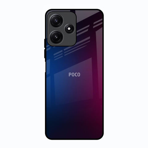 Mix Gradient Shade Poco M6 Pro 5G Glass Back Cover Online