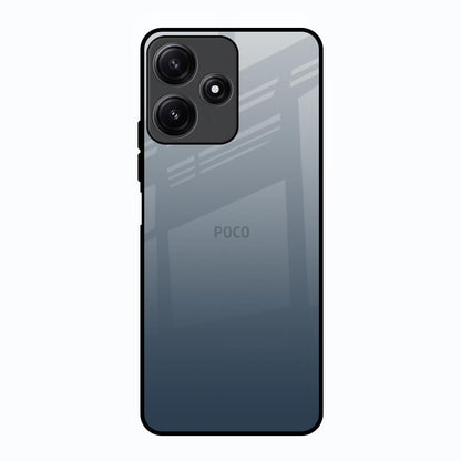 Smokey Grey Color Poco M6 Pro 5G Glass Back Cover Online