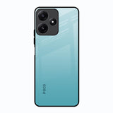 Arctic Blue Poco M6 Pro 5G Glass Back Cover Online