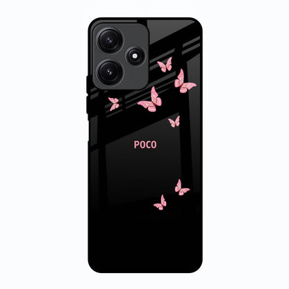Fly Butterfly Poco M6 Pro 5G Glass Back Cover Online