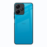 Blue Aqua Poco M6 Pro 5G Glass Back Cover Online