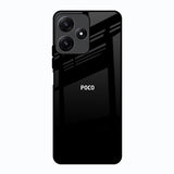 Jet Black Poco M6 Pro 5G Glass Back Cover Online