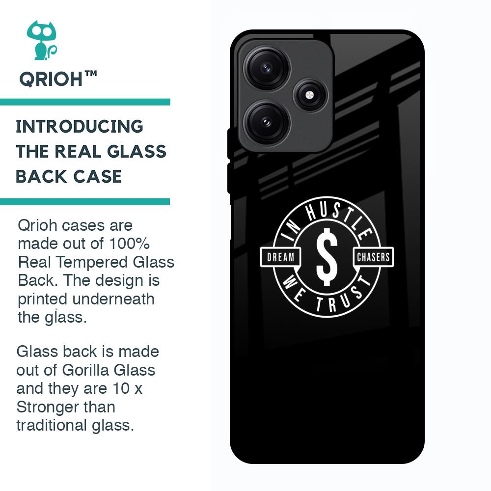 Dream Chasers Glass Case for Poco M6 Pro 5G