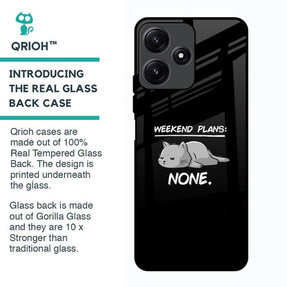 Weekend Plans Glass Case for Poco M6 Pro 5G