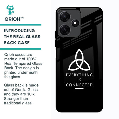Everything Is Connected Glass Case for Poco M6 Pro 5G