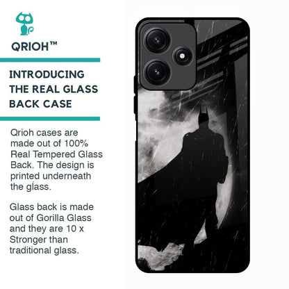 Dark Warrior Hero Glass Case for Poco M6 Pro 5G