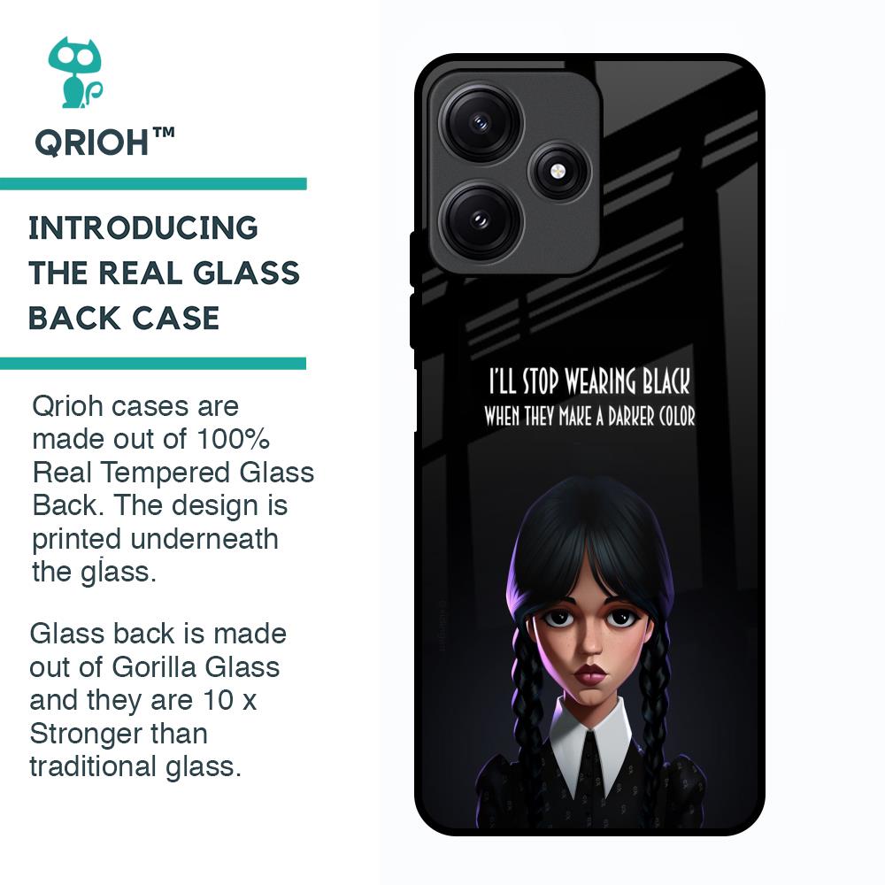 Aesthetic Digital Art Glass Case for Poco M6 Pro 5G