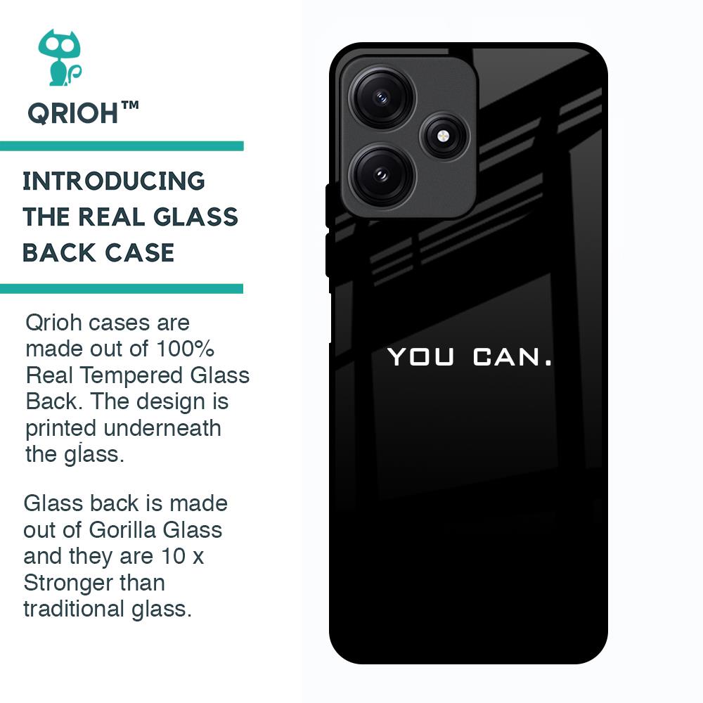 You Can Glass Case for Poco M6 Pro 5G