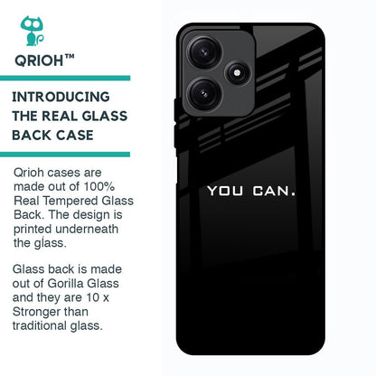 You Can Glass Case for Poco M6 Pro 5G