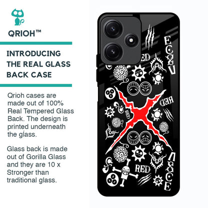 Red Zone Glass Case for Poco M6 Pro 5G